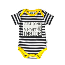 Load image into Gallery viewer, Funny Newborn Gift for New Parents – Just Done 9 Months Inside®
