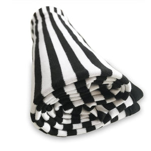 Lazy Baby® Organic Cotton Black and White Blanket - Just Done 9 Months Inside